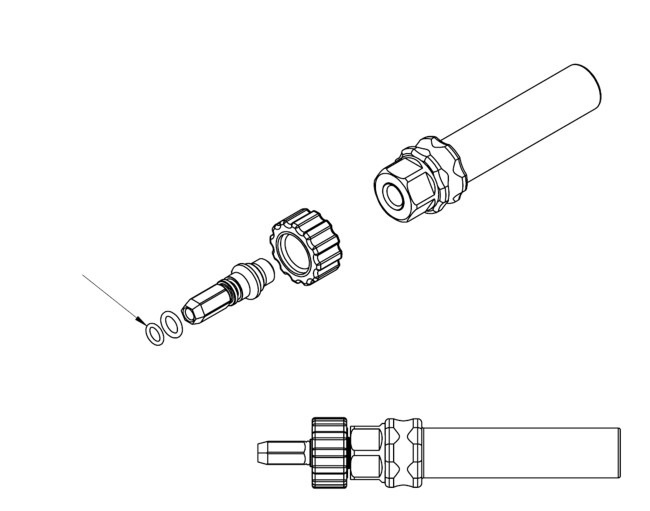 Dichtring "klein" für GARDINER Adapter für SOLA-TECS C